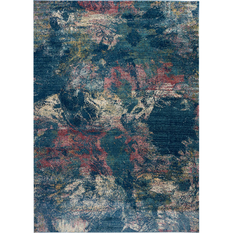 Villiam Wool Oriental Indoor Rug, Rectangle 5'3" x 8'3"