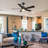 Smart Ceiling Fan With Remote, Light Kit, Works With Google Assistant And Amazon Alexa,Siri Shortcut.-2136293273-2139757769