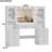 58.25”vanity Desk With Mirror And Charging Station, 8 Drawers And 2 Cabinets-1704558271