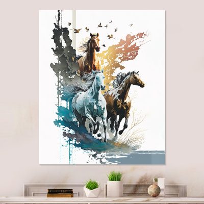 " Pasko Three Horse Stampede "