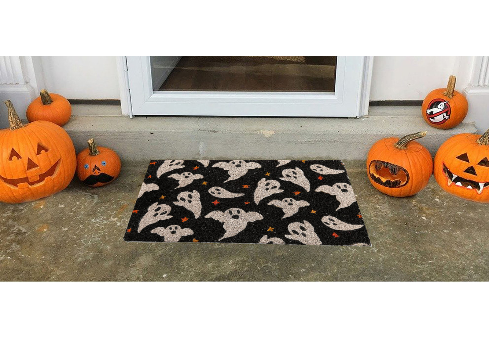 Ivanelle Halloween Doormat, 30" L x 18" W