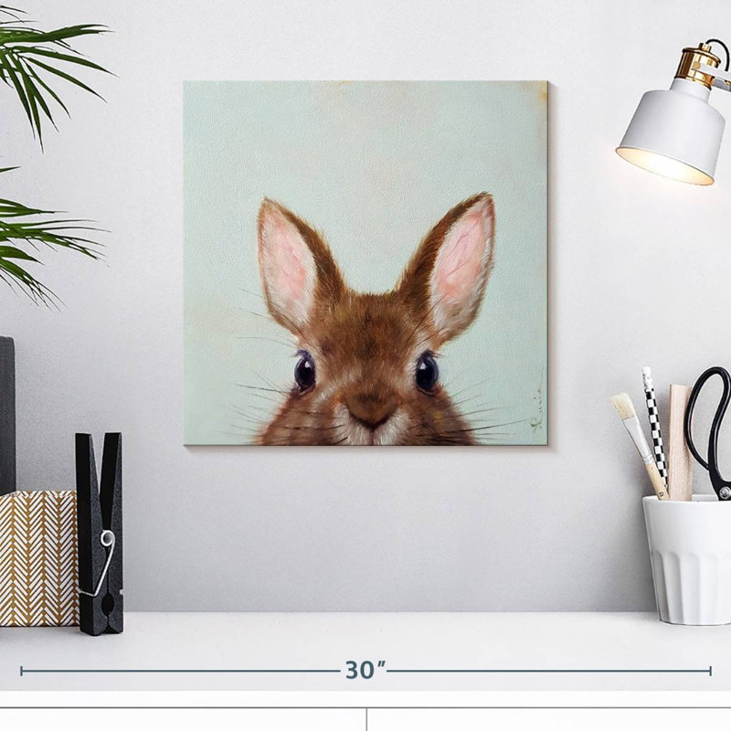 Crowle Peek A Boo Bunny, H 16 po x l 16 po