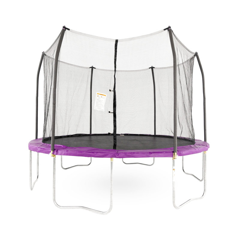 Trampoline rond 12 'avec enceinte sécuritaire