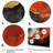 Red and gold marble fire I - Abstract Painting Canvas Art-21571175-21571172