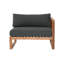 Venice Outdoor Teak One Arm Lounge Chair-1679295874