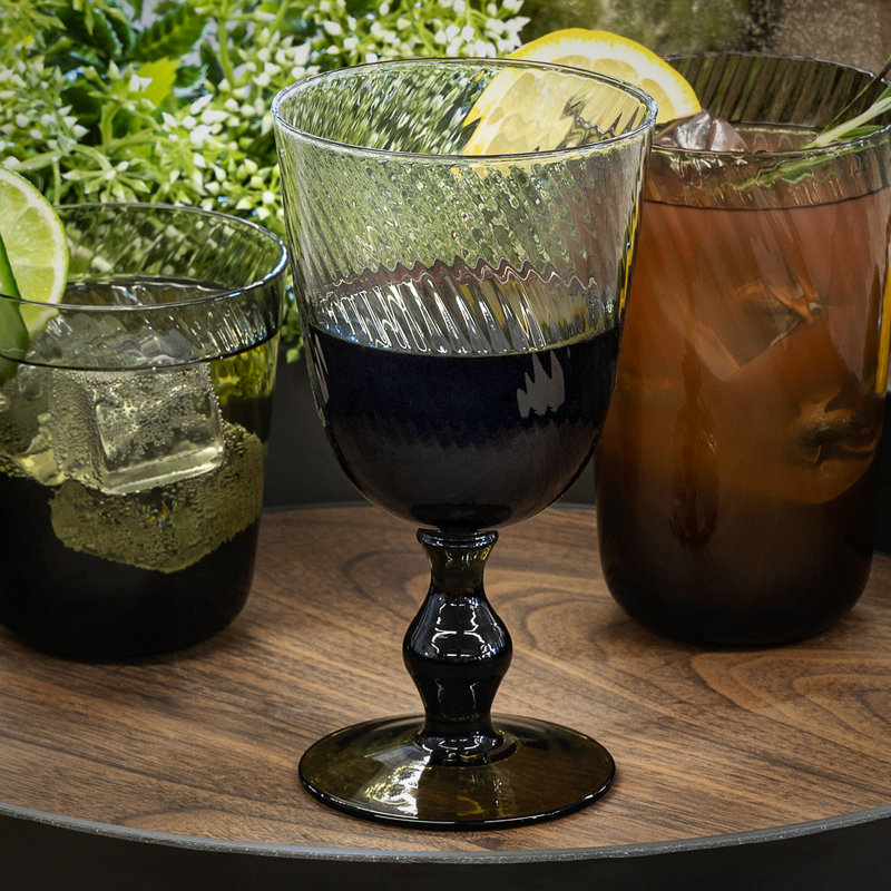 12.17oz. Crystal Goblet Set