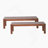 Outdoor Table And Two Benches