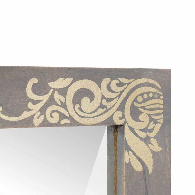Solid Wood Rectangle Mirror