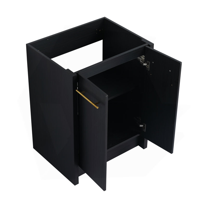 Meuble-lavabo autoportant sophistiqué pour salle de bain