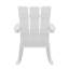 Delman HDPE Rocking Adirondack Chair-1964988278