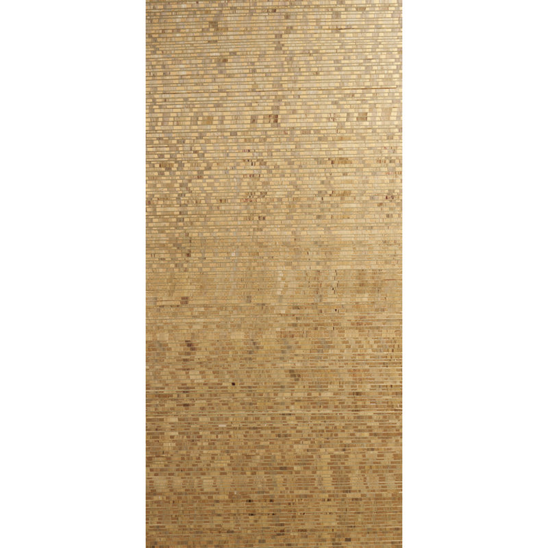 Schumacher x Patterson Flynn Etti Waterlily Wallpaper, Warm Gold