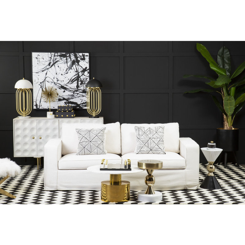 Laureen Accessory Box, Black/Gold