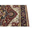 Tapis oriental rouge en laine à motif floral Heriz Serapi 8X10 Sieria Performance