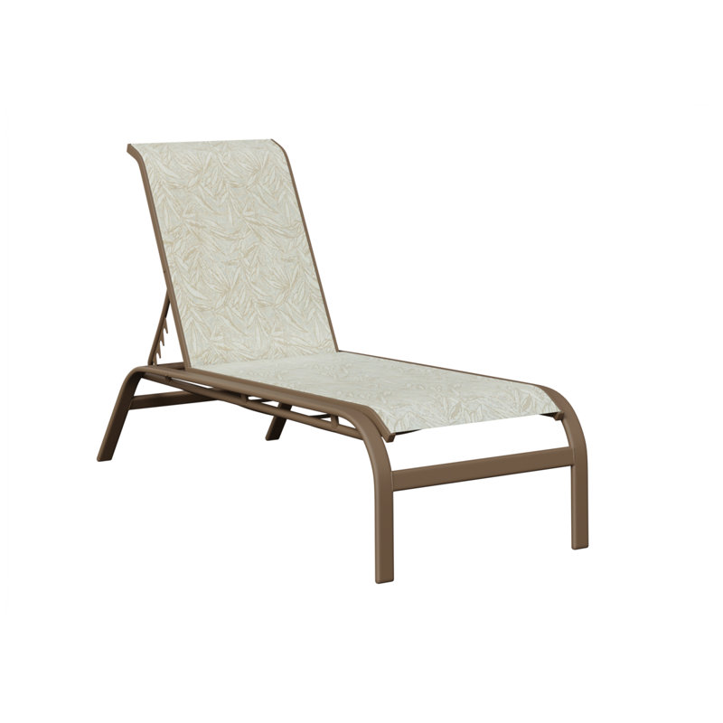 Chaise longue sans accoudoirs Berlin Gardens Murphy, Argile, Taupe
