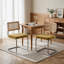 Ensemble de 2 chaises de salle à manger de style Mid-Century moderne (sans table de salle à manger)-1584728126