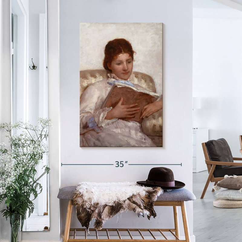 The Reader, 36" H x 24" W