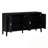 Wood Sideboard With 4 Doors And Sturdy Legs-2027557709
