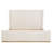 Marlin Upholstered Eastern King Sleigh Bed Cream-94654446