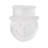 Tovolo Snowman Ice Molds Set of 4 for Holiday Cocktails and Winter Drinks, Red