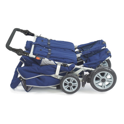 SureStop Folding Commercial BYE-BYE Stroller 4 Passenger