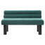 Banc de salle à manger rembourré, bout de lit, banc d'entrée, repose-pieds pour la salle à manger, la chambre à coucher, le salon, pieds en bois d'hévéa, support de 300 lb-124078596-124078592