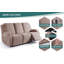 Housse extensible pour canapé 3 pièces Harriet-91268600
