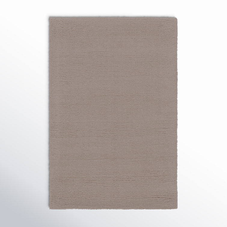 Crowe Hand Loomed Wool Dark Gray Performance  Area Rug