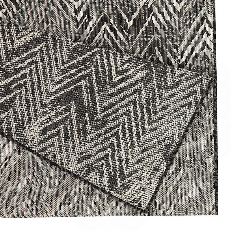 Tapis intérieur / extérieur anthracite Sunshine