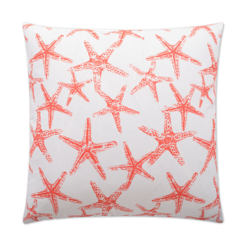 Seafriends Pillow Cover & Insert, Salmon, Square 24"