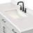 Tidworth Solid Wood Single Bathroom Vanity with 1.5'' White Quartz Top-159445744-193868338