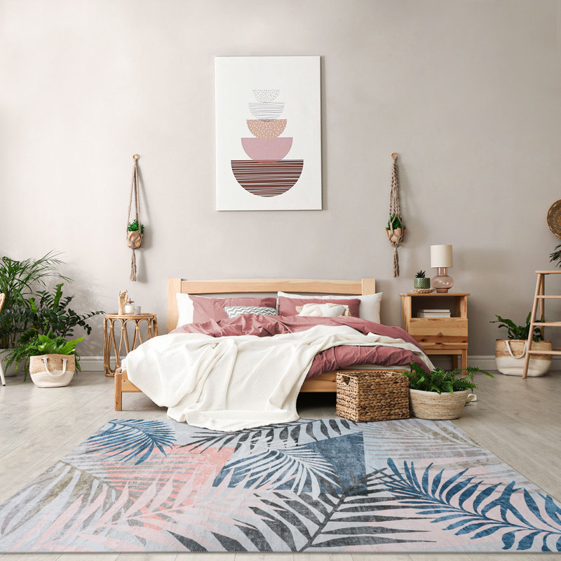 Tapis lavables et pliables Jasmine, Rectangle 3 pi 6 po x 5 pi 6 po
