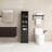 16 In. W X 14 In. D X 64 In. Bathroom Storage Cabinet For Small Space-107393305