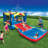 Banzai Bounce N Splash Outdoor Water Park Aquatic Activity Play Center w/ Slide