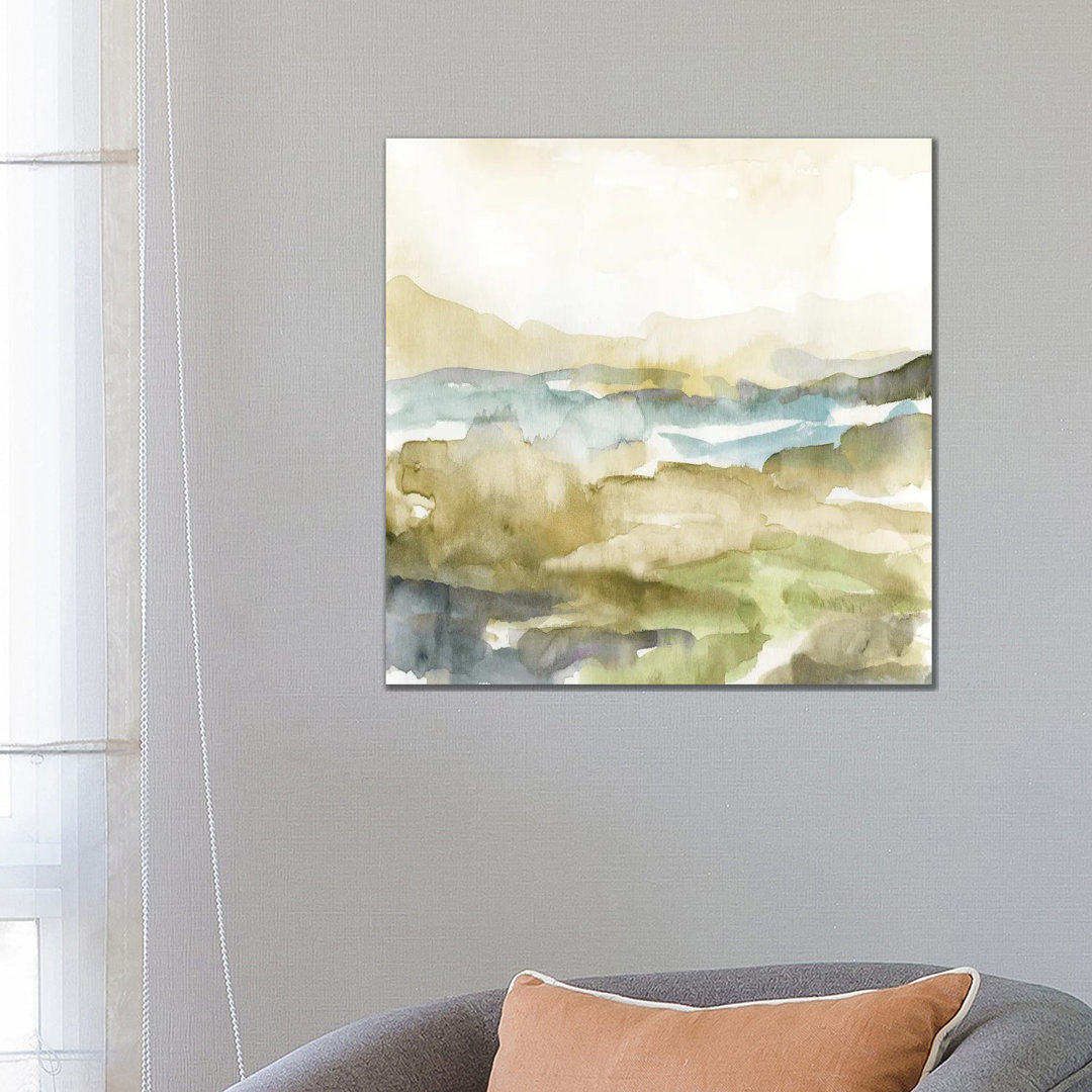 Spectrum Mountains von Nan - Gallery-Wrapped Canvas Giclée on Canvas