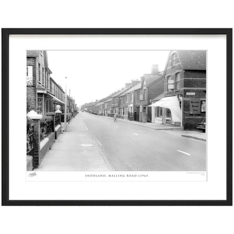 Snodland, Malling Road C1965 by Francis Frith - Single Picture Frame Print, 28cm H x 36cm W x 2.3cm D
