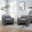 Fauteuil demi-tonneau rembourré Esly-1129571642