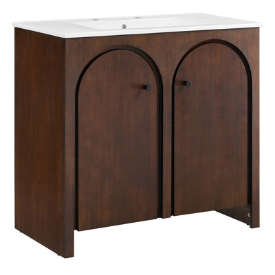 Modway Appia 36'' Single Bathroom Vanity with Ceramic Top