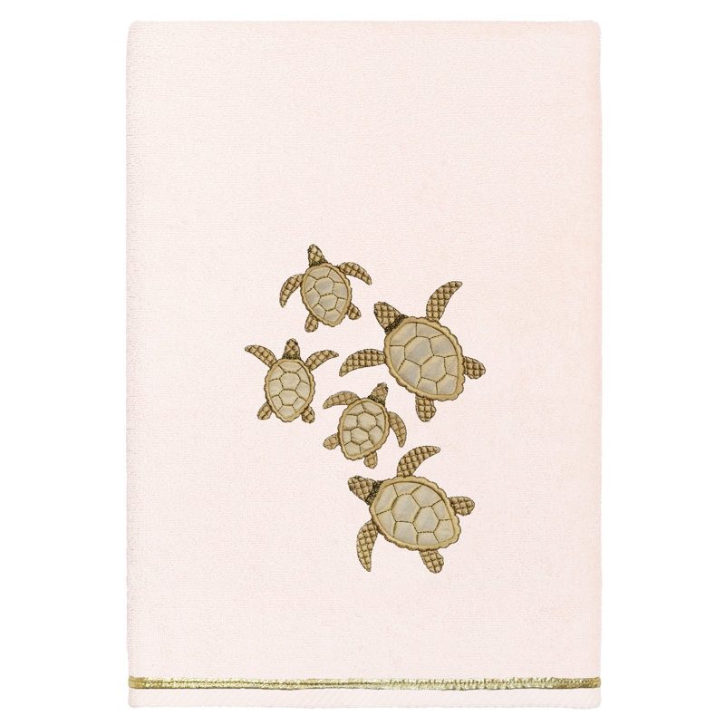  3 Piece 100% Turkish Cotton Towel Set, Blush