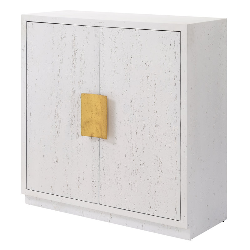 Nyameye 2 Door White Cabinet