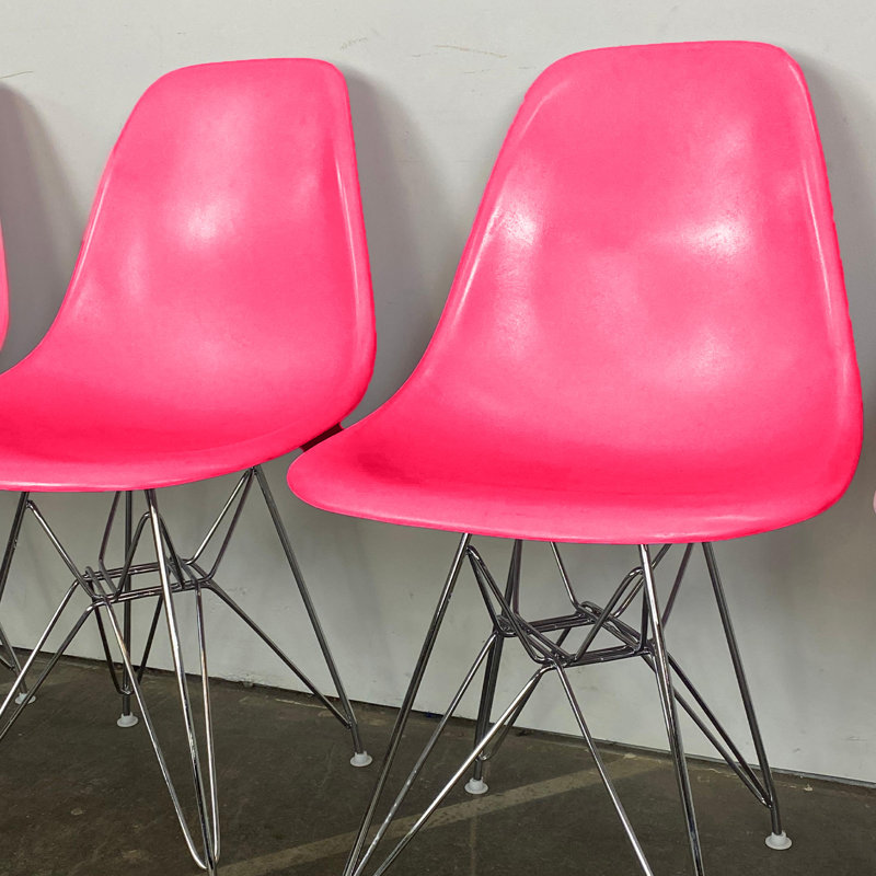 Drumwright 19'' H Side Chair, Pink