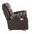 Bruni Brown Glider Recliner