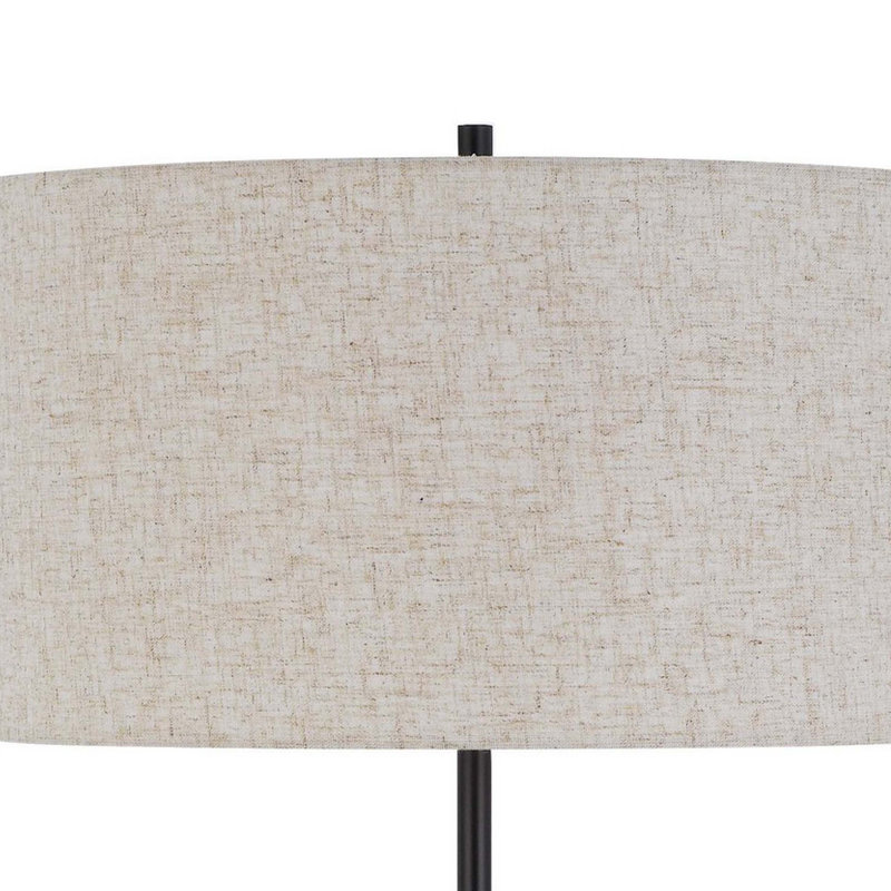 Quamar 58.75'' Traditional Floor Lamp, White