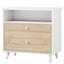 Classeur latéral 2 tiroirs Finnlo, classeur moderne-98753290