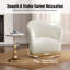 Fauteuil d'appoint pivotant Col Beige-728717788