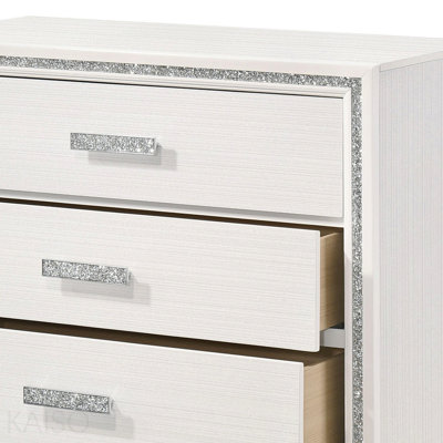 White Finish Chest