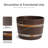Winon Barrel Planter