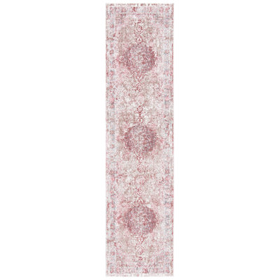 Tapis rose / ivoire Adams Adams