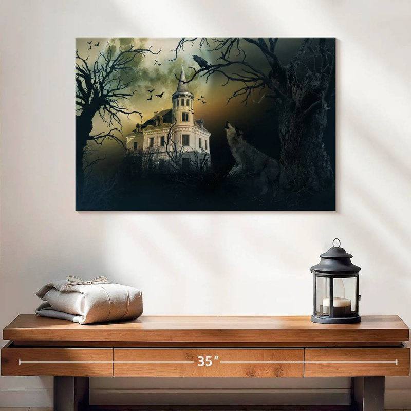 Hitzel Castle, 16" H x 24" W