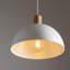 Matthei 1 - Light Stainless Steel Dome Pendant-94324046