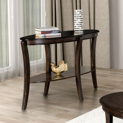 Table de canapé transitionnelle l 48,6 po, noyer